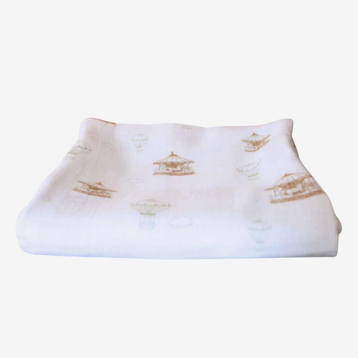 Baby muslin double gauze front view