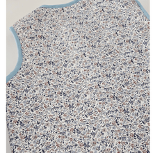 Load image into Gallery viewer, Kids Stylish - Poppy Leafy Vest design - Gilet Outerwear Clothing Sleeveless Vest Warm Vest Scandi Stylish - back Close up on vest - Little Scandi baby