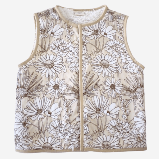 Kids Stylish Vest - Child Gilet - Baby Vest - outerwear Front vest - Little Scandi baby