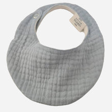 Load image into Gallery viewer, Mohair Bib design - weaning feeding baby bib drool catcher teething saliva dribble bib - front view of the bib - Little Scandi baby