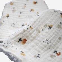 Load image into Gallery viewer, Oeko Tex Baby Hedgehog Cleaning Mitts - Gloves Clean Cotton Glove Little Scandi baby