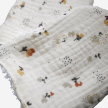 Load image into Gallery viewer, Oeko Tex Baby Hedgehog Cleaning Mitts - Cotton Clean Gloves Little Scandi baby