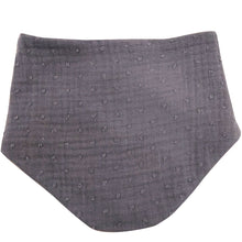 Load image into Gallery viewer, Purple Bubble Pink - reversible bib. Drool catcher saliva newborn teething weaning and feeding dribble bib - front view of bib close up - Little Scandi baby