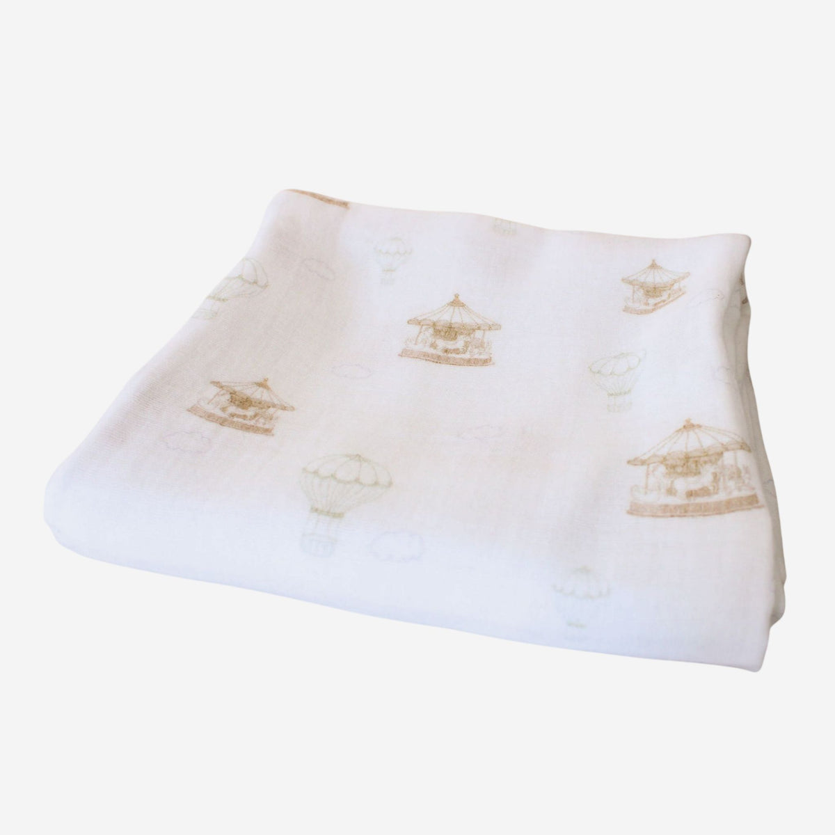 Baby Muslin Blanket Folded up 