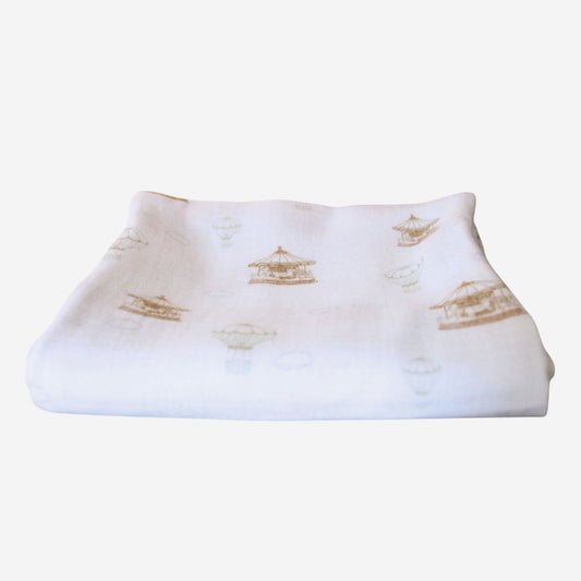 Baby muslin double gauze front view