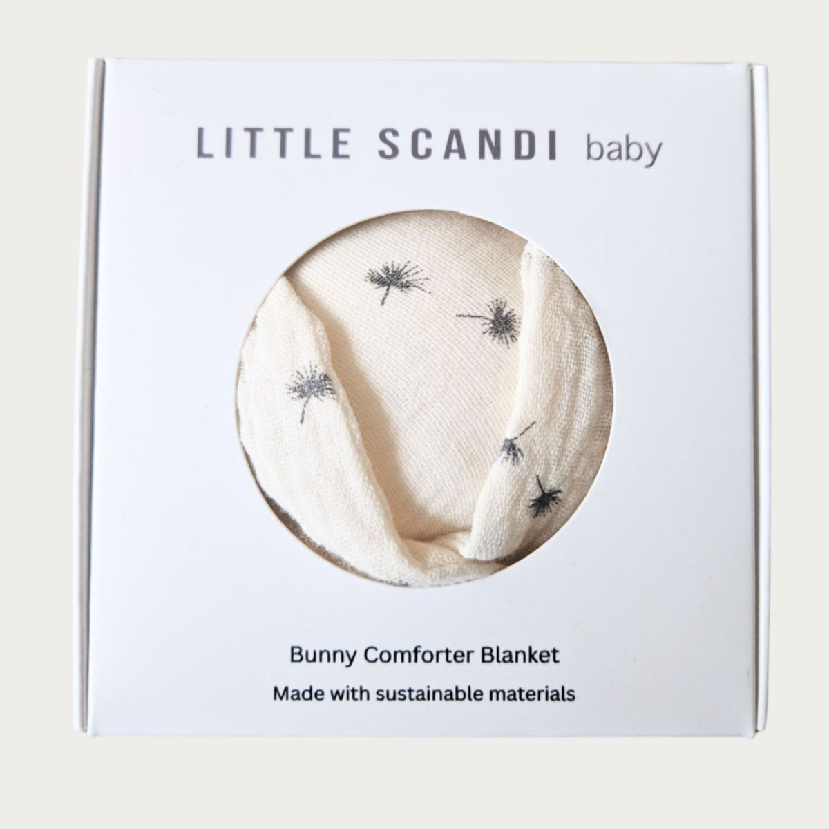 Bunny Comforter Blanket In The Box. Packed In A Squared Box