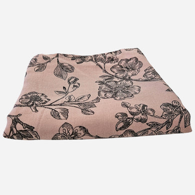 Floral baby blanket Muslin