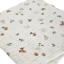 Load image into Gallery viewer, Hedgehog &amp; Garden Blanket - Little Scandi baby
