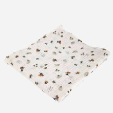 Load image into Gallery viewer, Hedgehog &amp; Garden Blanket - Little Scandi baby
