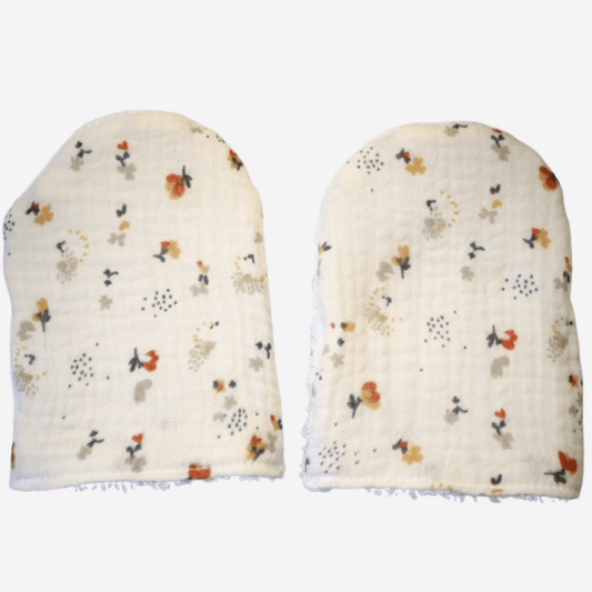Oeko Tex Baby Hedgehog Cleaning Mitts - Gloves Little Scandi baby