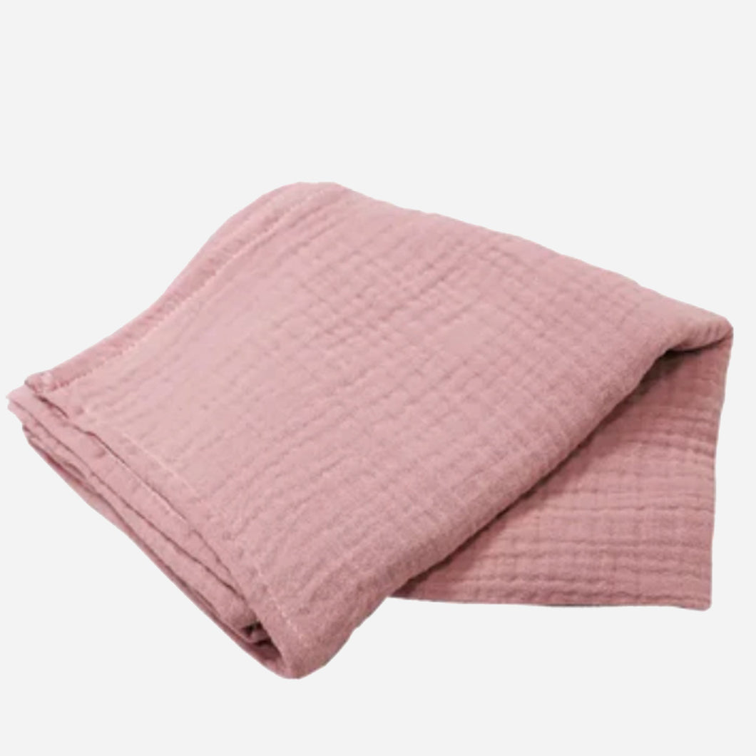 Pink Helio Feeding Blanket - Little Scandi baby