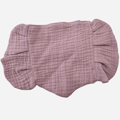 Ruffle Helio Pink Bib - Little Scandi baby