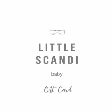 The Little Gift Card - Little Scandi baby