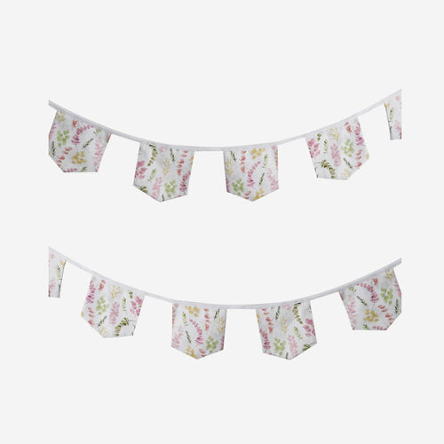 Floral Bunting Decor for Nursery room